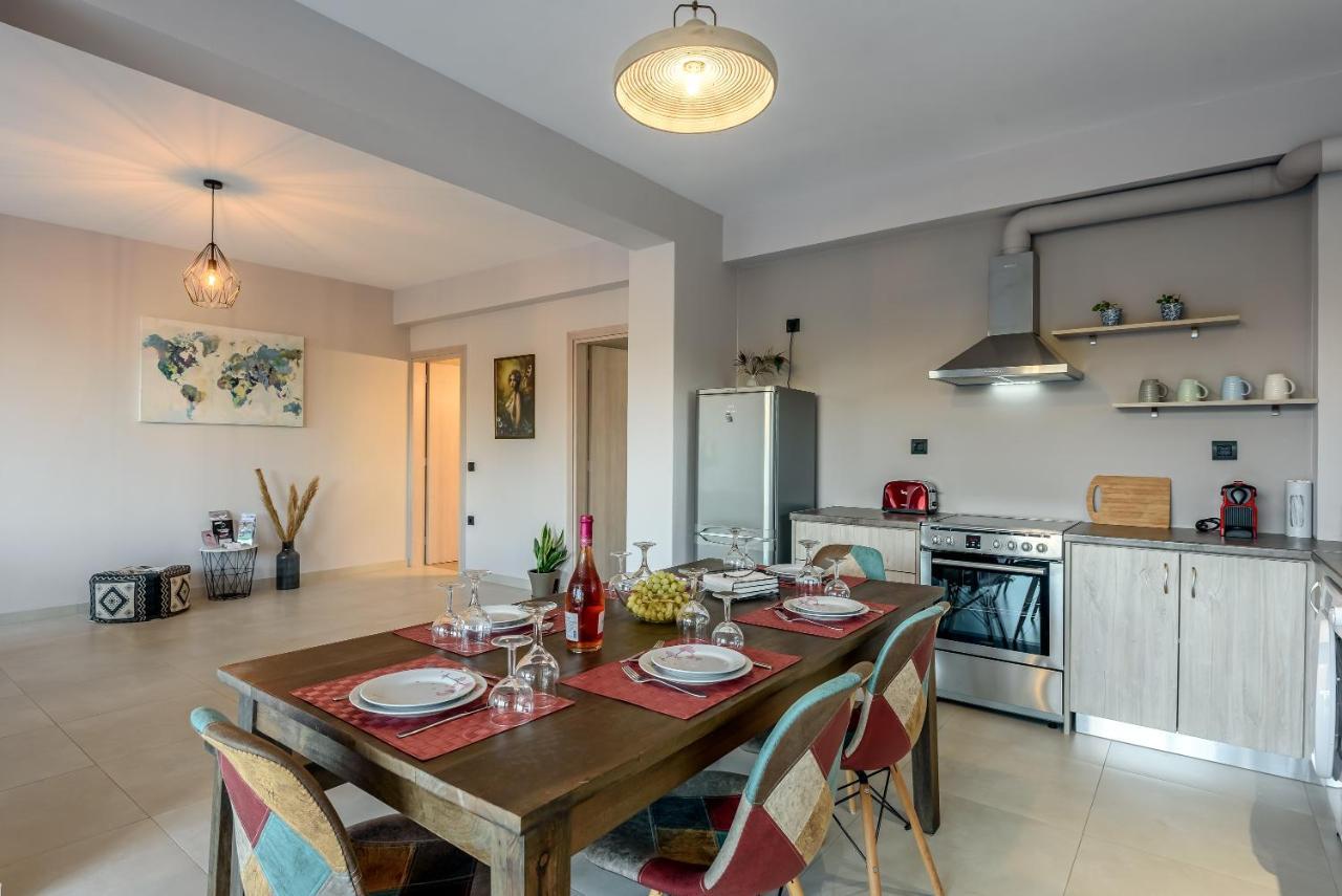 Villa Vasiliki Stalós Esterno foto